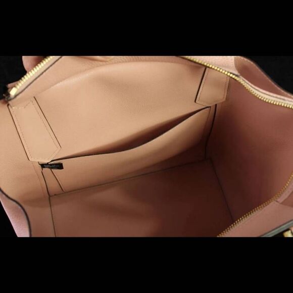 Michael Kors Kimberly Large Pebbled Leather Satchel Blossom NWT. - Picture 7 of 8